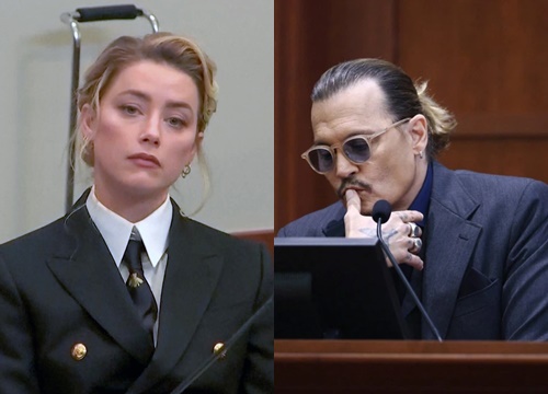 Johnny Depp nhái lại diễn xuất của Amber Heard, bị tố cho đàn ông "ngủ nhờ" khi con gái mới 14 tuổi