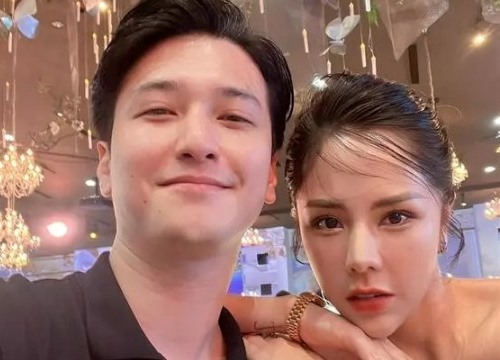 Người tình Huỳnh Anh xuất hiện với gương mặt 'tam giác đơ'