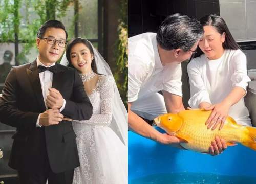 Ha Thanh Xuan and her husband &#39;King of Koi&#39; continue to make strange moves to avoid public opinion