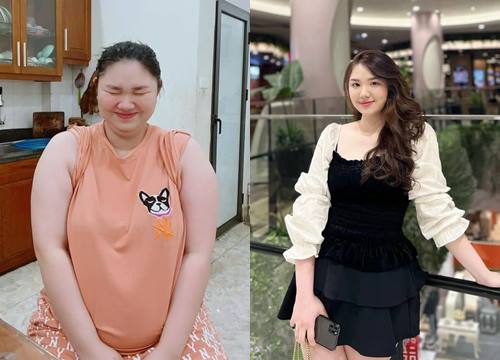 Pregnant mother weighing 90kg after giving birth immediately lost 34kg, beautiful children surprised by this secret