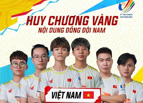 eSports Việt Nam lần đầu giành HCV ở SEA Games