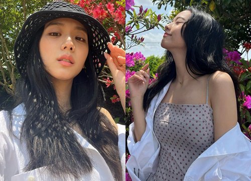 Jisoo (BlackPink) gây sốt với loạt ảnh đẹp rạng rỡ