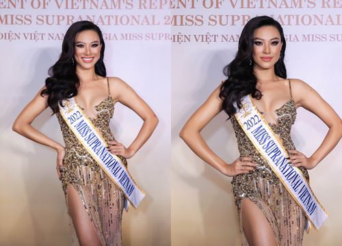 Á hậu Kim Duyên sẵn sàng chinh phục vương miện Miss Supranational, hé lộ NTK trang phục dạ hội