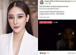 Facebook Tangmo 'Chiếc Lá Cuốn Bay' bất ngờ livestream giữa đêm: 'Mo đang về'