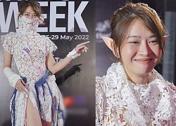 Le Bong wore a weird thing to attend the red carpet of a fashion event, netizens simultaneously &quot;criticized&quot;