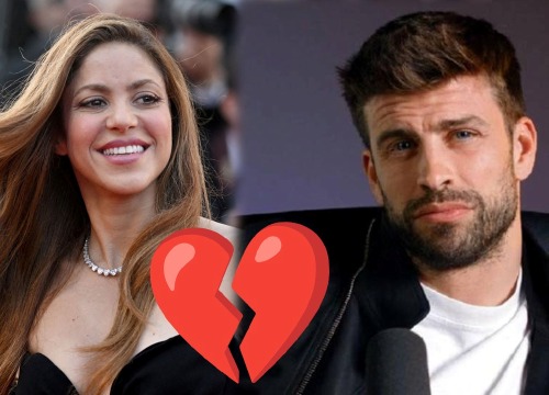 Pique bị 'tình già' Shakira bỏ vì tội ngoại tình