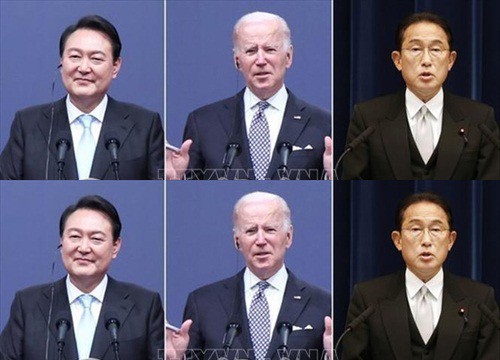 Mỹ, Hàn Quốc, Nhật Bản tổ chức cuộc gặp ba bên đầu tiên trong gần 5 năm