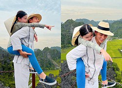 Khoảnh khắc Lý Bình chăm con riêng bà xã Phương Trinh Jolie "từng li từng tí"