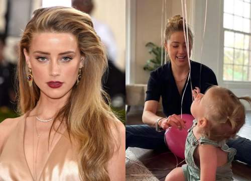 Amber Heard nhất định giấu kín danh tính bố ruột của con gái, lý do là gì?