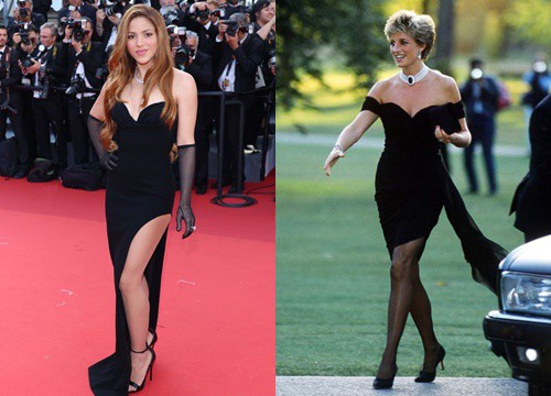 Shakira wore a &quot;revenge dress&quot;, implying that Pique had an affair, twice holding on to her young husband before breaking up