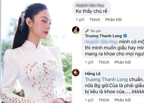 Dân mạng thắc mắc chưa để lộ mặt chồng đại gia, Minh Hằng tuyên bố: "Show ra bị kêu là khoe của"