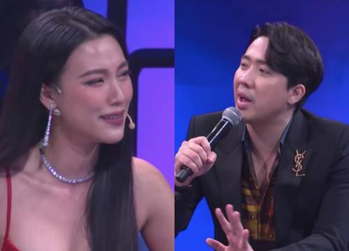 Hoàng Oanh 'khóc không thành tiếng' khi được Trấn Thành mai mối với Anh Đức