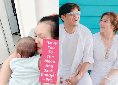 Vợ doanh nhân của Quý Bình bất ngờ hé lộ giới tính con, còn nhắn nhủ với ông xã "cực yêu"