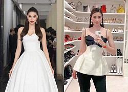 Pham Huong returned home to hold a wedding, the wedding dress was made to order?