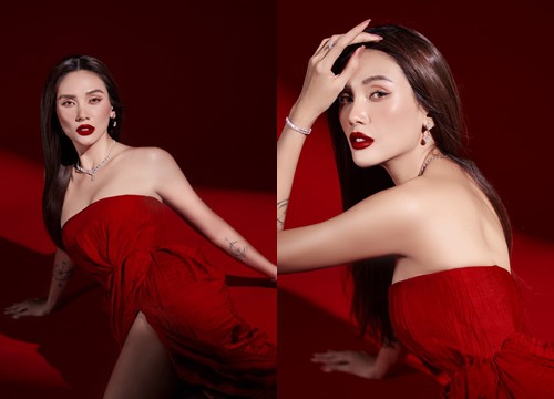 Võ Hoàng Yến - siêu mẫu chuyên trị son đỏ của showbiz Việt