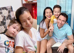 Hoang Oanh is worried about &quot;fever&quot; when her son is sick, becoming a single mother after divorce from her husband