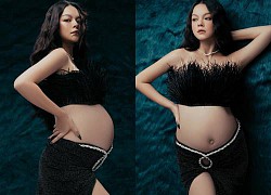 Pham Quynh Anh showed off her pregnant belly, implying that she gave birth to a third child for her younger boyfriend