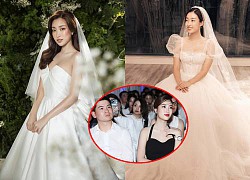 Miss Do My Linh revealed a series of photos of trying on a wedding dress while accepting the proposal of the young master&#39;s boyfriend?