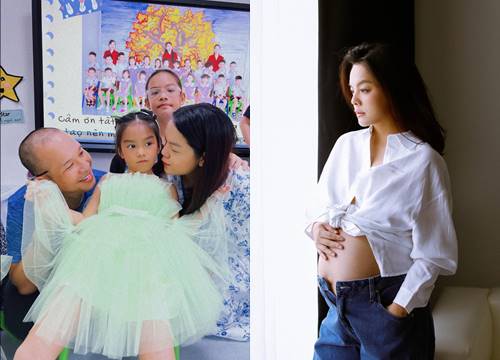 Pham Quynh Anh and her ex-husband happily reunited after rumors of giving birth to a third child