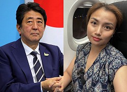 Quynh Tran JP immediately returned to Japan to visit former Prime Minister Shinzo Abe?