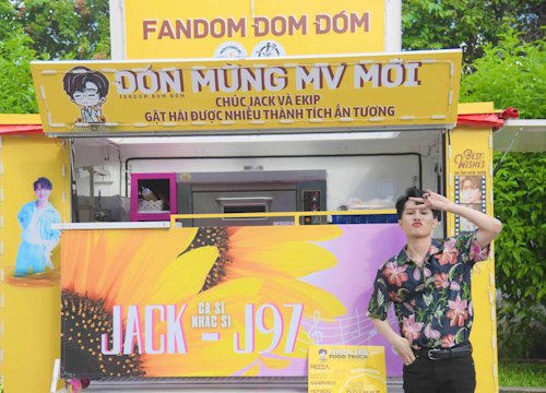 Fandom Jack &quot;imitates&quot; Kpop fans sending coffee carts to support the reappearance of idols