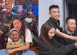 Hoa hậu Thùy Tiên lộ ảnh ôm trọn Quang Linh Vlog vào lòng, nở nụ cười mãn nguyện