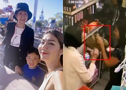 Ngoc Quyen&#39;s mother helps her daughter catch thieves in the US, watching the camera and having a heart attack