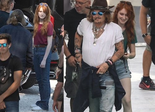 Mỹ nhân tóc đỏ xuất hiện cùng Johnny Depp là ai?