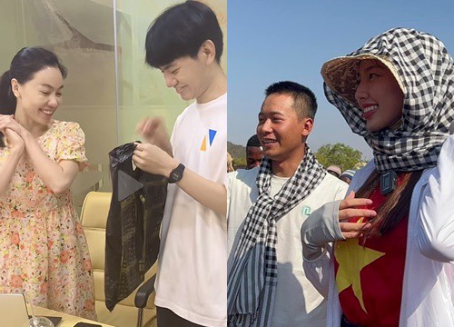 Quang Linh Vlog chu đáo dẫn Thuỳ Tiên đi mua quà cho người thân, thái độ của người nhận mới gây sốc