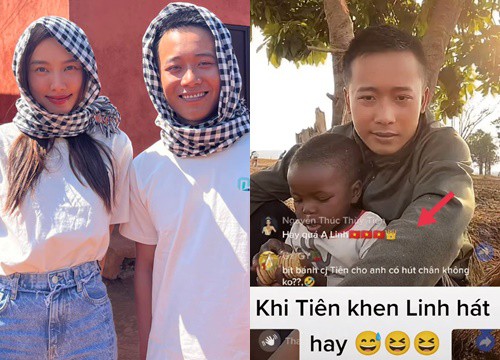Thùy Tiên xem Quang Linh Vlog livestream, còn công khai khen đàng trai 1 điều?
