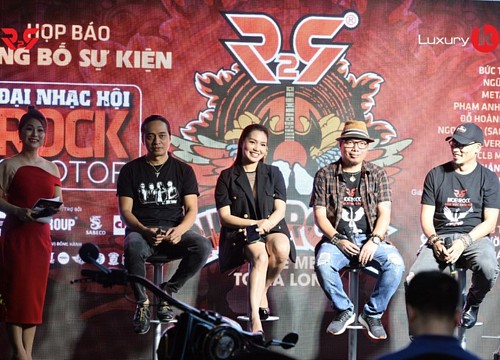 Ca sĩ Ngọc Anh cùng Bức Tường, Ngũ Cung 'cháy' trong đại nhạc hội "Ride 2 Rock"