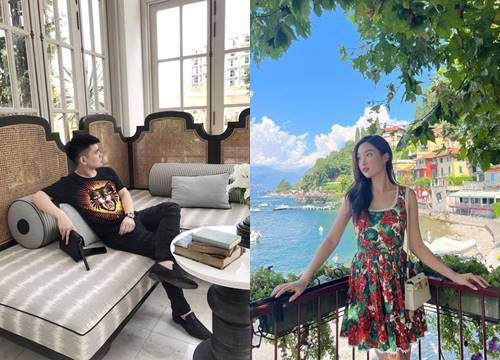 Đỗ Mỹ Linh xinh đẹp dưới ống kính của chồng sắp cưới, lộ "hint" ở chung một phòng đang đi du hí