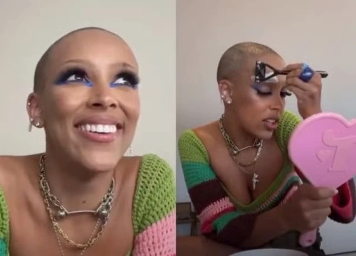 Doja Cat cạo đầu