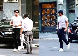 Hyun Bin bị "team qua đường" chụp lén, nhan sắc "ông bố tương lai" ra sao?