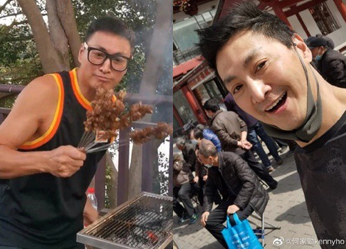 Hà Gia Kính bán hàng rong