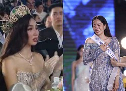 Clip Thuy Tien shows a strange attitude watching Nam Em cry on stage to create a storm MXH