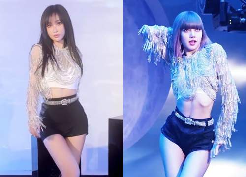 Hóa thân Lisa (BLACKPINK), vợ đại gia Minh Nhựa được nhận xét giống đến 99%