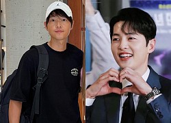 Song Joong Ki xuống sắc, khuôn mặt đen nhẻm, tóc tai râu ria luộm thuộm, trái ngược Song Hye Kyo