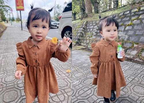 Thiên An khoe ảnh con gái điệu đà xuống phố Đà Lạt, cư dân mạng đua nhau: 'Giống ba quá chừng luôn'