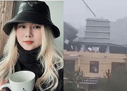 Hot Tiktoker gây tranh cãi khi hào hứng quay clip trải nghiệm bão Đà Nẵng: "Lần đầu hồi hộp ghê"