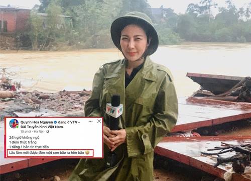 MC Quỳnh Hoa khóa Facebook sau vạ miệng "được đón một cơn bão ra hồn", sao Việt bức xúc lên tiếng