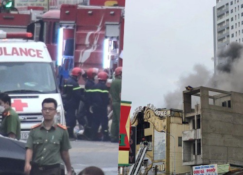 Fire at a karaoke bar in Binh Duong: Many people were trapped and cried for help, but in the morning there was still smoke