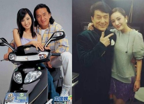 Yang Mi and the &quot;special&quot; relationship with martial arts star Jackie Chan