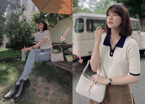 Hải Tú xuất hiện xinh xắn nhưng chỉ dùng một chiếc túi hiệu, netizen đá xéo: "Vợ của chủ tịch mà"