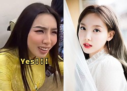 Thùy Tiên phản ứng khi được Miss Grand Thái nhận xét là "bản sao" của Nayeon (Twice)