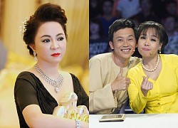 Viet Huong came to congratulate Hoai Linh, the noisy queen with Mrs. Phuong Hang, her face was different and hard to recognize