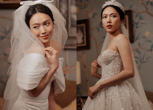 ĐỘC QUYỀN: Tiếp cận buổi thử váy cưới Diệu Nhi