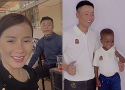 Duc Nhan returned to Japan after a charity trip to Africa, Quang Linh revealed the truth, Lei Con made a strange expression