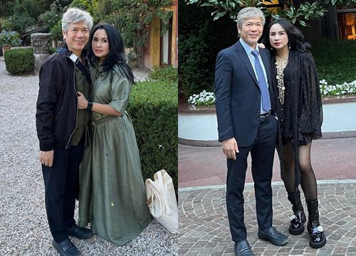 Diva Thanh Lam hạnh phúc bên chồng bác sĩ ở trời Tây