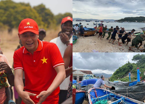 Quang Linh Vlog hướng về miền Trung từ Châu Phi xa xôi trước bão Noru, lên kế hoạch trở về quê nhà